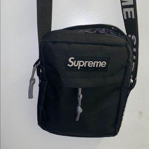 Supreme Black Crossbody Bag